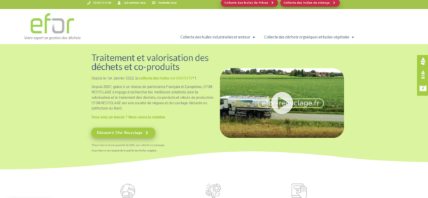 Wordpress - efor recyclage