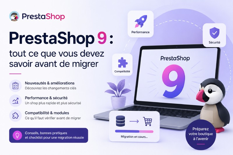 PrestaShop 9 : tout ce que vous devez savoir avant de migrer